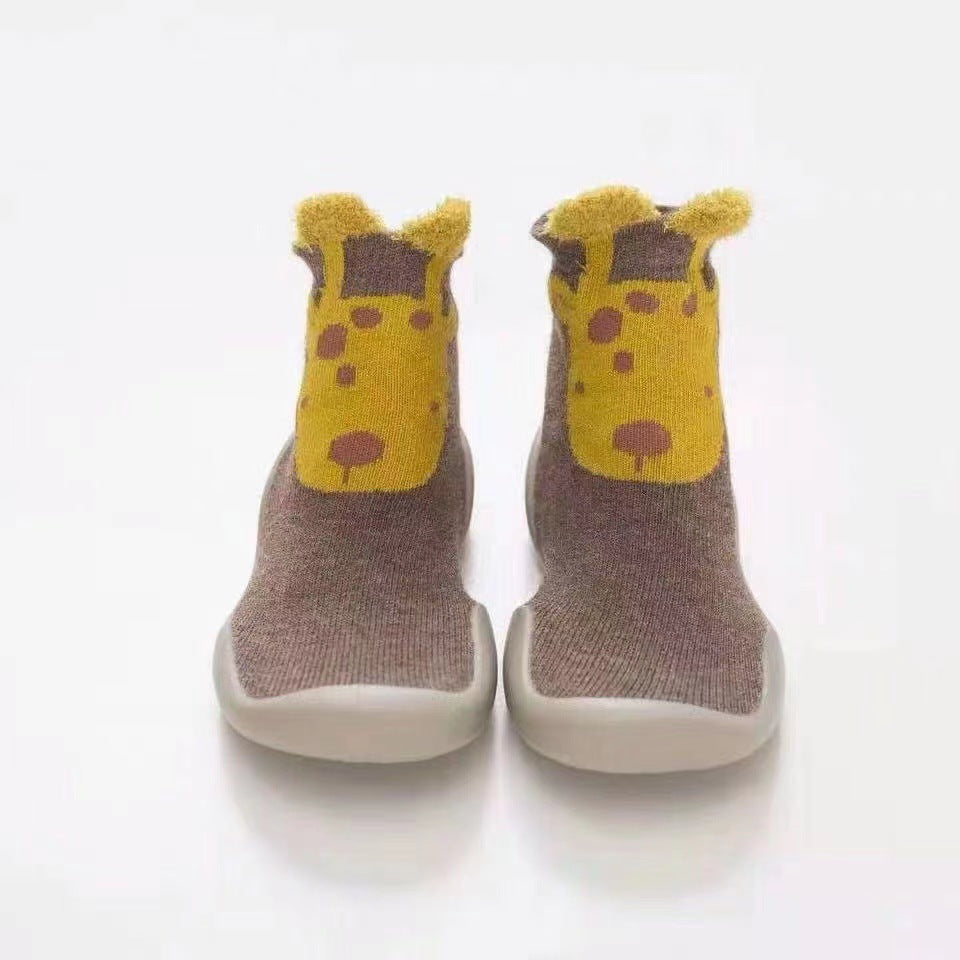 Soft Bottom Toddler or Baby Sock Shoes for Baby Step