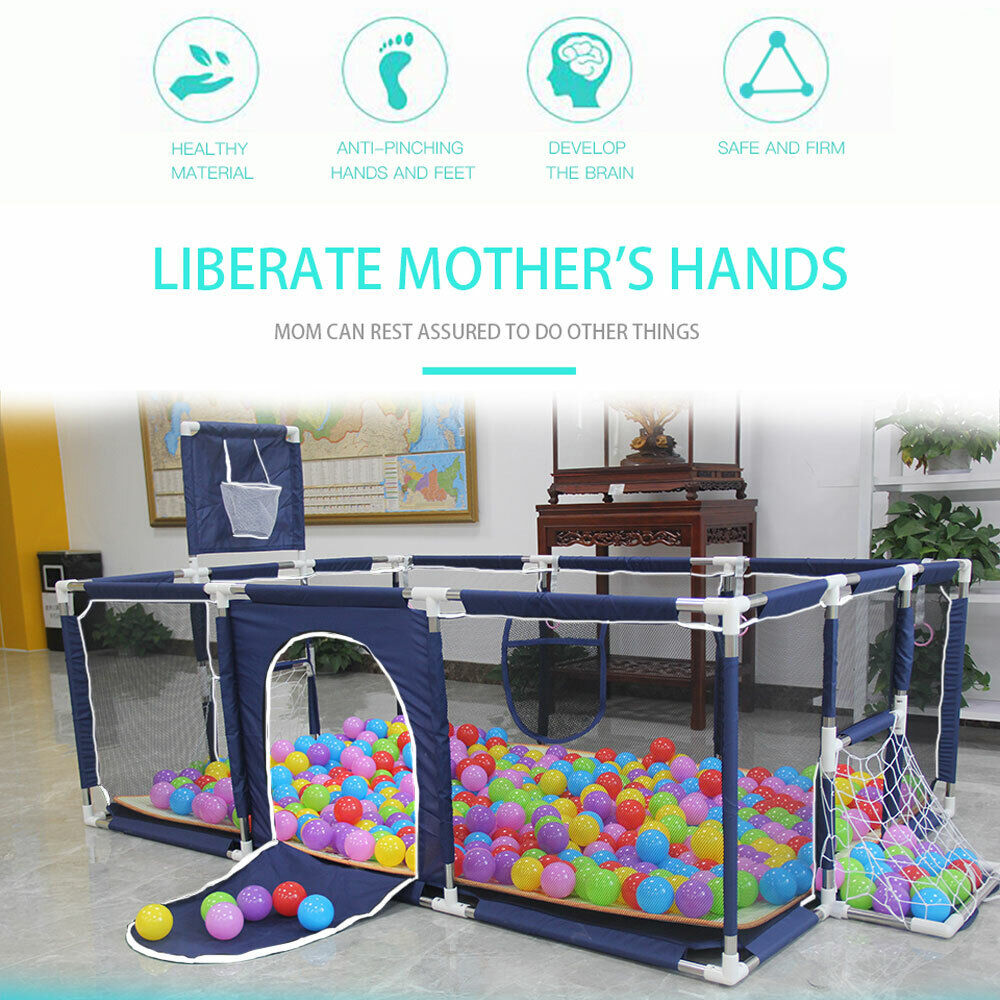 Baby Playpen Child Play Mat - 12 Panels