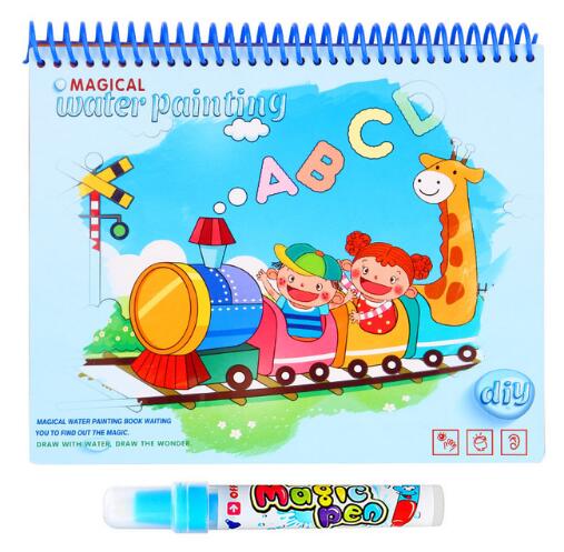 Magic Water Colouring Book