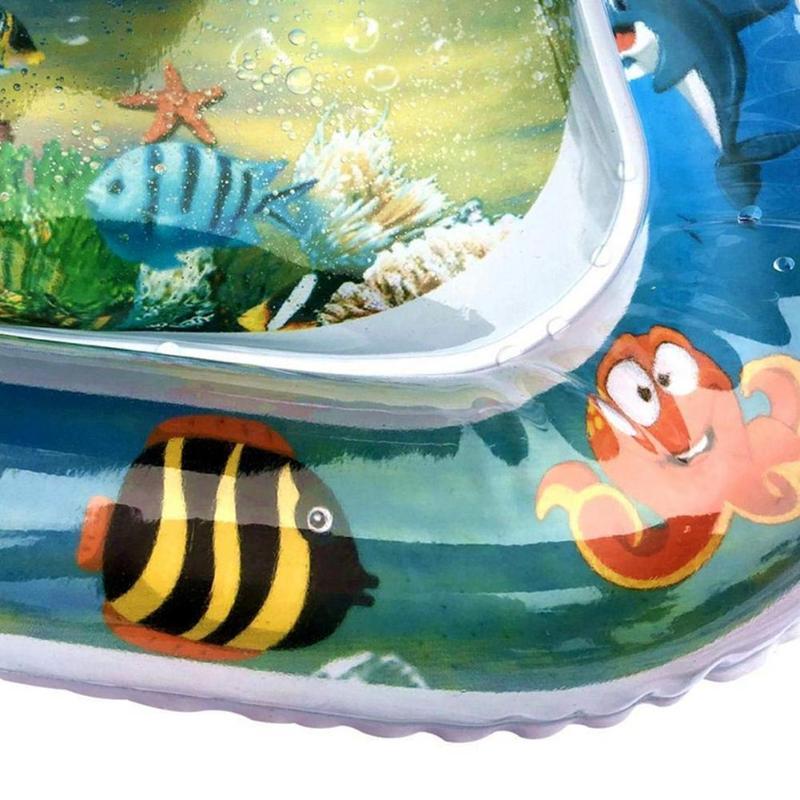 Inflatable Water Cushion and Water Play Mat for Infants
