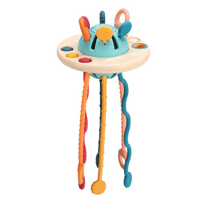 Sensory UFO Montessori-Inspired Toy Suitable For Teething Babies