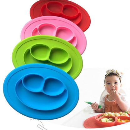 Silicone Baby Dining Plate Suitable For Baby Led Weaning