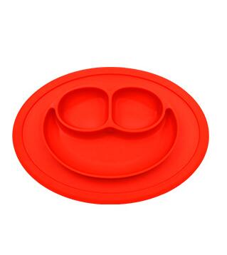 Silicone Baby Dining Plate Suitable For Baby Led Weaning