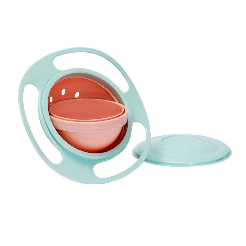 Spillproof 360 Degree Children Universal Gyro Bowl