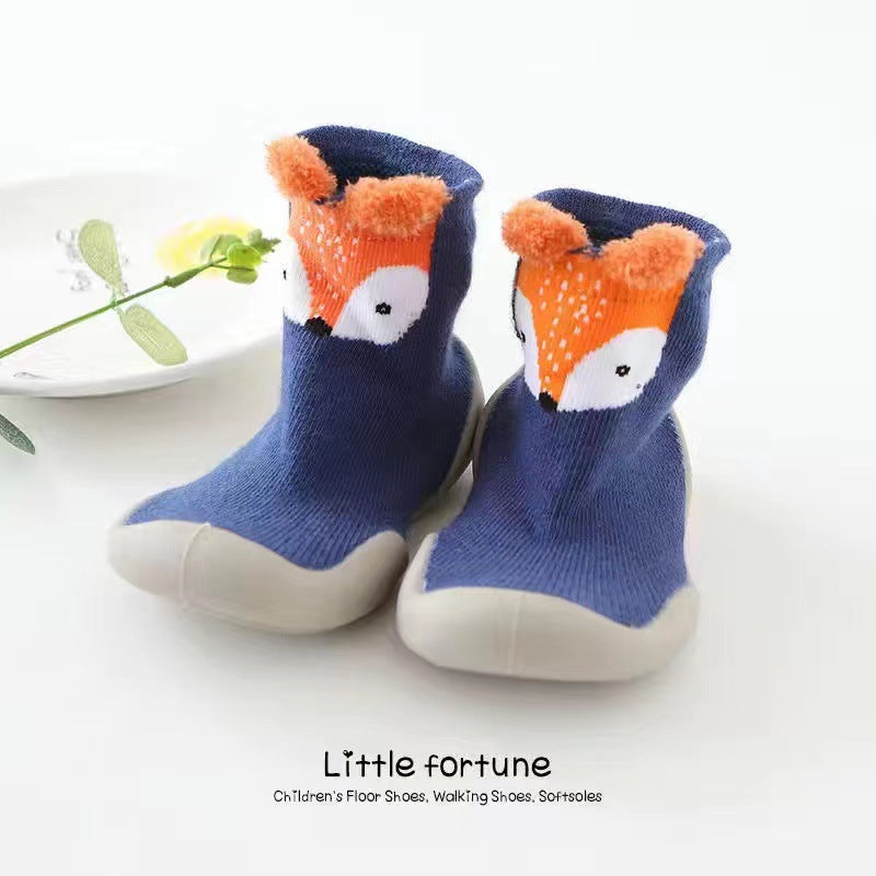 Soft Bottom Toddler or Baby Sock Shoes for Baby Step