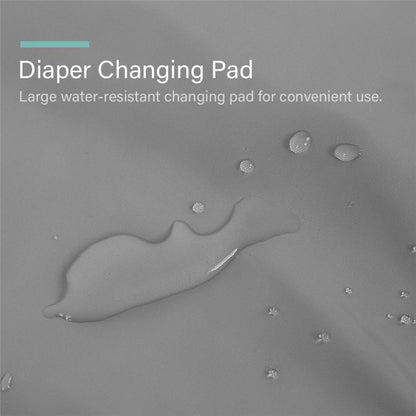 3-in-1 Multifunctional Portable, Foldable, Waterproof  Nappy Changing Mat Waterproof Nappy Changing Bag and Playmat
