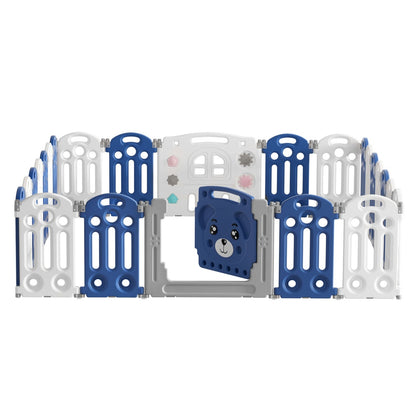 Keezi Kids Baby Playpen with Safety Gate Fence