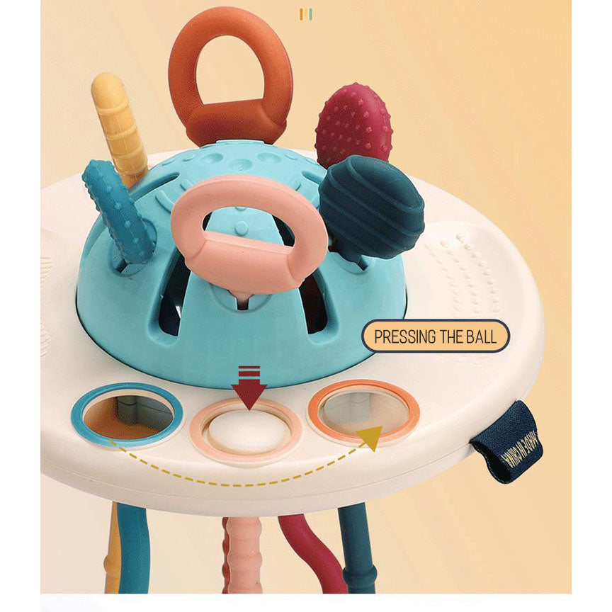 Sensory UFO Montessori-Inspired Toy Suitable For Teething Babies