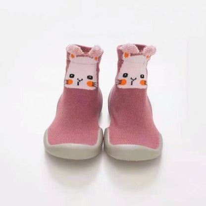 Soft Bottom Toddler or Baby Sock Shoes for Baby Step