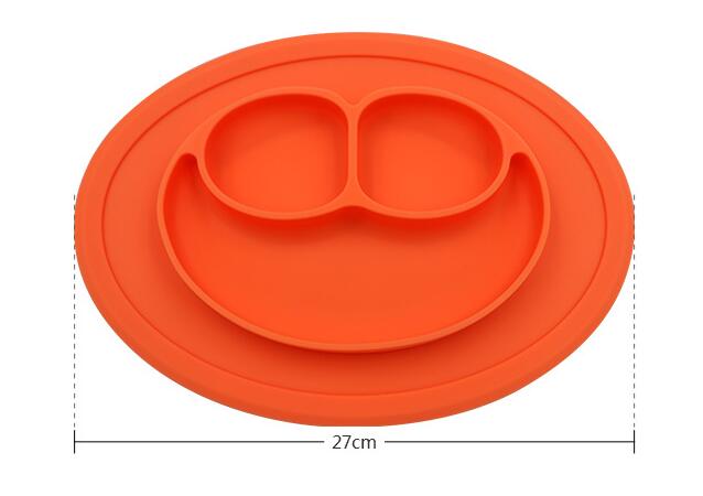 Silicone Baby Dining Plate Suitable For Baby Led Weaning