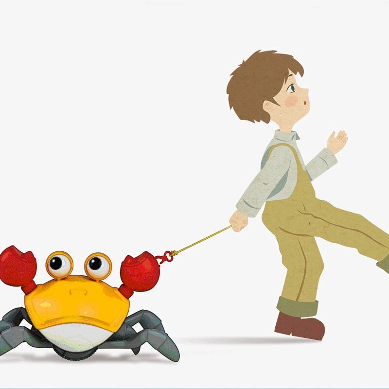 Bath Toy Crab For Bathtime, Shower, Bathroom - Toy For Babies Kids