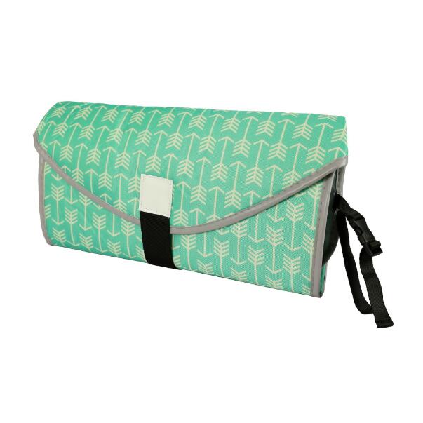 3-in-1 Multifunctional Portable, Foldable, Waterproof  Nappy Changing Mat Waterproof Nappy Changing Bag and Playmat