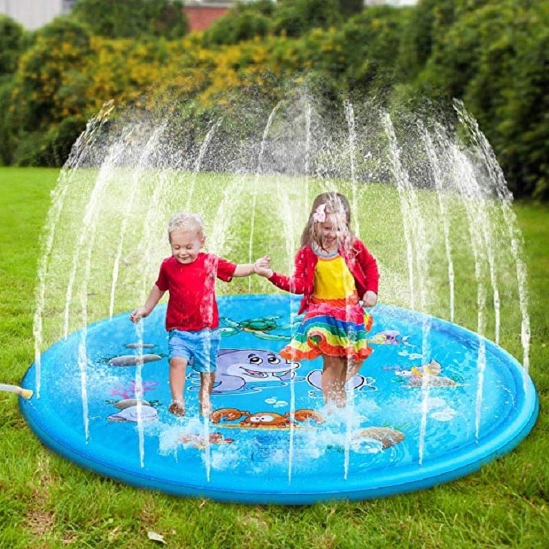 170CM Inflatable Water Sprinkler Mat for Outdoor Play