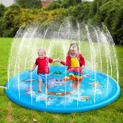 170CM Inflatable Water Sprinkler Mat for Outdoor Play