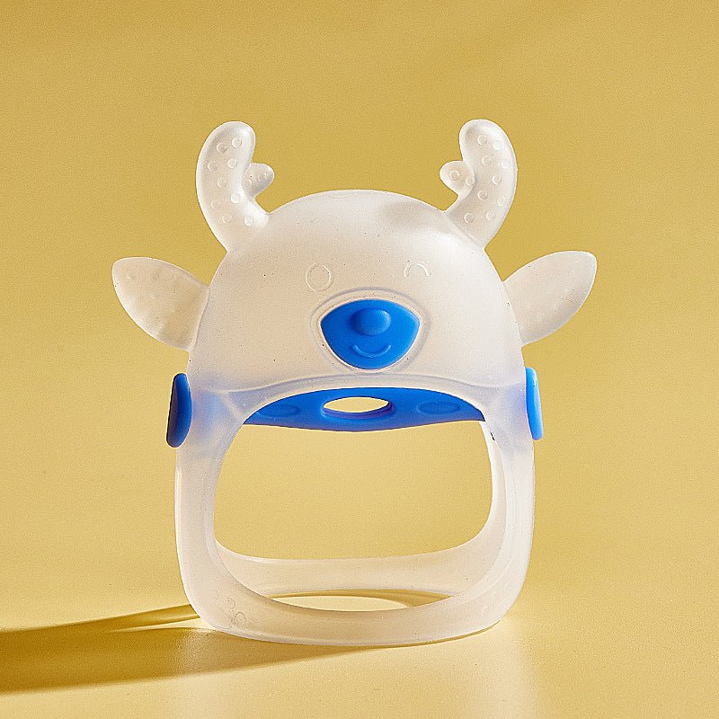 Silicone Deer Hand Gripped Teether for Babies