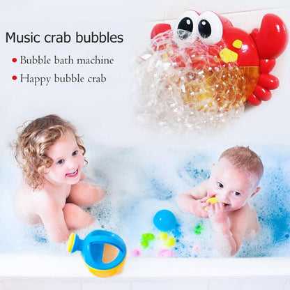 Crab Bubble Maker Machine for Bathroom Fun Time