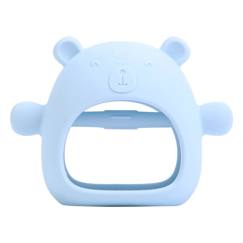 Bear Silicone Hand Gripped Teether for Babies