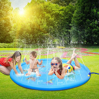 170CM Inflatable Water Sprinkler Mat for Outdoor Play