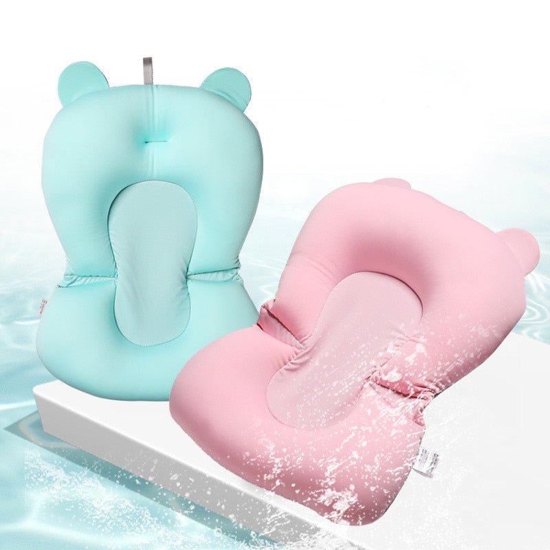 Foldable Anti-Slip Baby Bath Seat Support Pillow