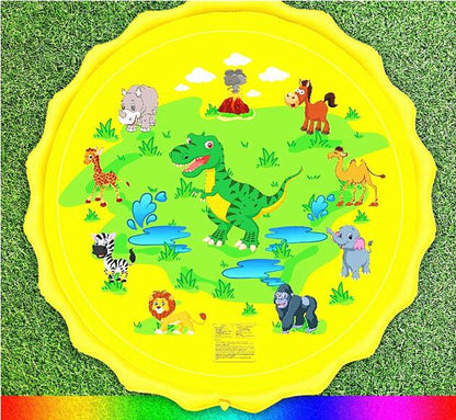 170CM Inflatable Water Sprinkler Mat for Outdoor Play