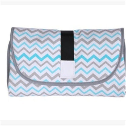 3-in-1 Multifunctional Portable, Foldable, Waterproof  Nappy Changing Mat Waterproof Nappy Changing Bag and Playmat