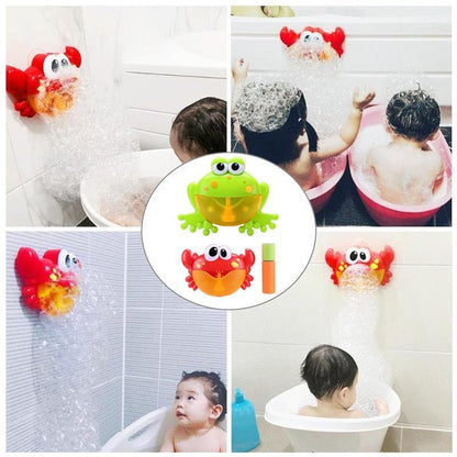 Crab Bubble Maker Machine for Bathroom Fun Time