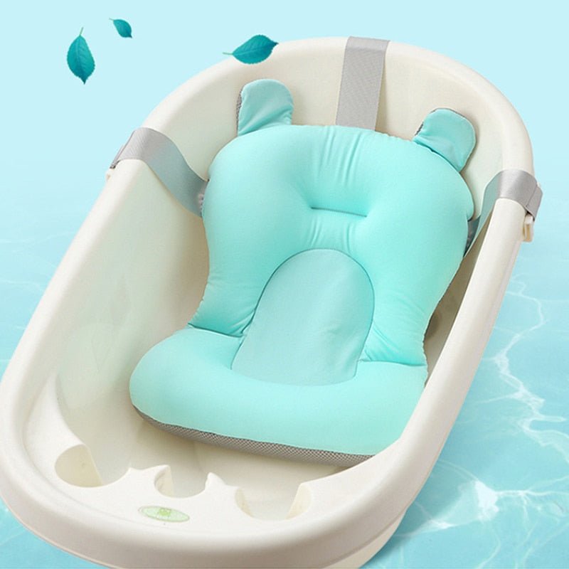 Foldable Anti-Slip Baby Bath Seat Support Pillow