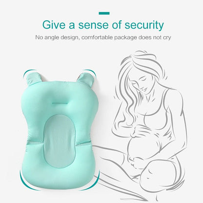 Foldable Anti-Slip Baby Bath Seat Support Pillow