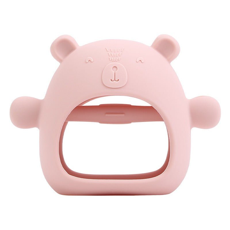 Bear Silicone Hand Gripped Teether for Babies