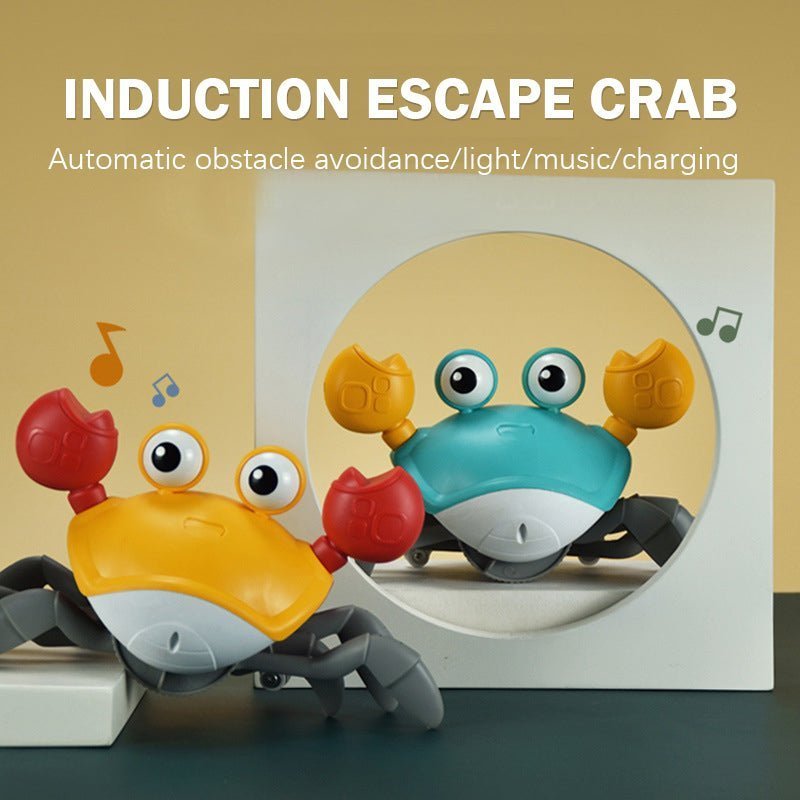 Induction Escaping Crab Crawling Toy