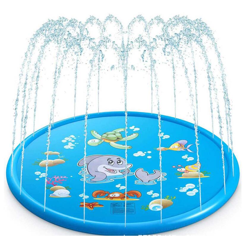 170CM Inflatable Water Sprinkler Mat for Outdoor Play